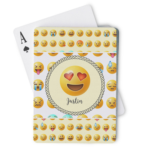 Custom Emojis Playing Cards (Personalized)