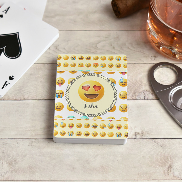 Emojis Playing Cards - In Context