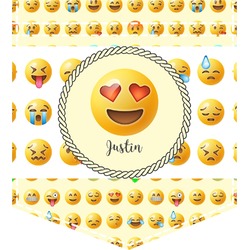 Emojis Iron On Faux Pocket (Personalized)