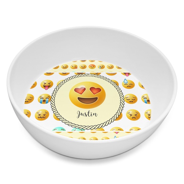 Custom Emojis Melamine Bowl - 8 oz (Personalized)