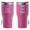 Emojis RTIC Tumbler - Magenta - Double Sided - Front & Back