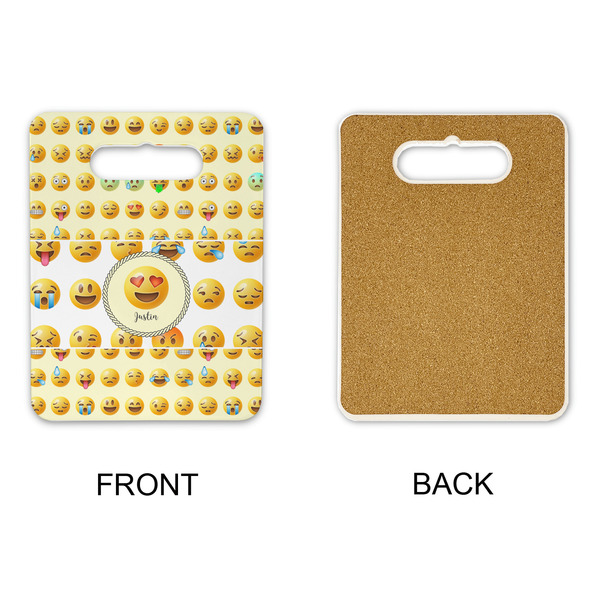 Emojis Rectangle Trivet with Handle - APPROVAL