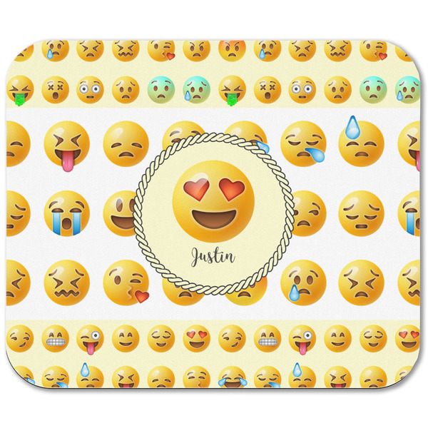 Emojis Rectangular Mouse Pad - APPROVAL