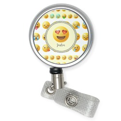 Emojis Retractable Badge Reel (Personalized)