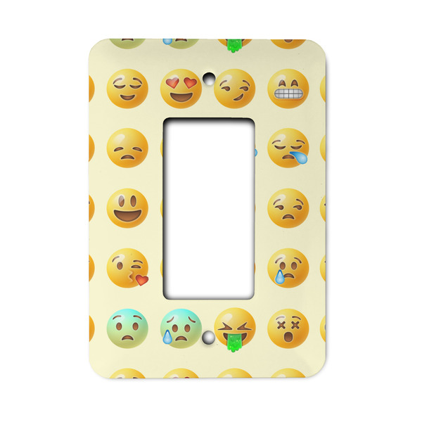 Custom Emojis Rocker Style Light Switch Cover - Single Switch