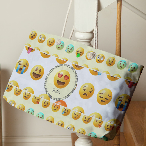 Emojis Large Rope Tote - Life Style