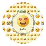Emojis Round Decal (Personalized)