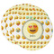 Emojis Round Paper Coaster - Main