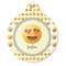 Emojis Round Pet ID Tag - Large - Front