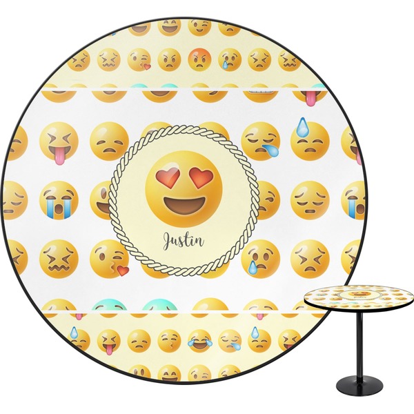 Custom Emojis Round Table (Personalized)