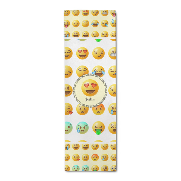 Custom Emojis Runner Rug - 2.5'x8' w/ Name or Text