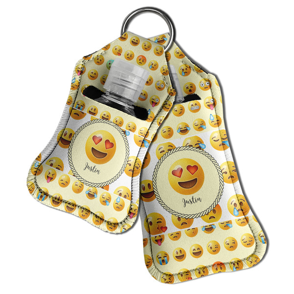 Emojis Sanitizer Holder Keychain - Both in Case (PARENT)