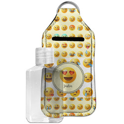 Emojis Hand Sanitizer & Keychain Holder - Large (Personalized)