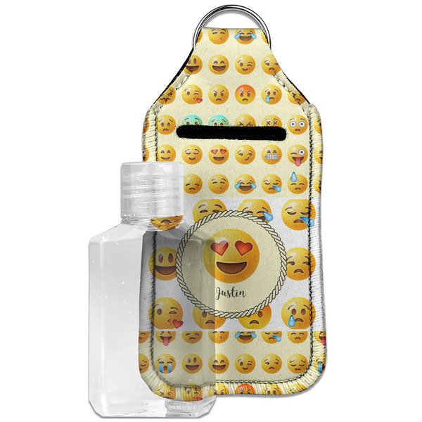 Emojis Sanitizer Holder Keychain - Large with Case