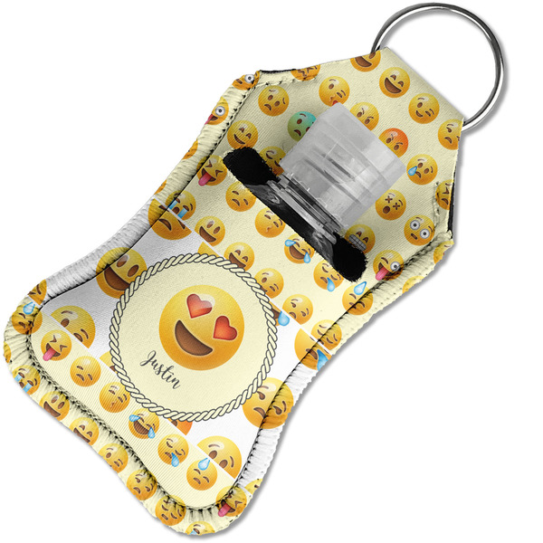 Emojis Sanitizer Holder Keychain - Small in Case