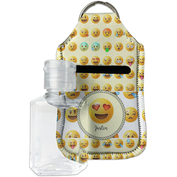 Custom Emojis Hand Sanitizer & Keychain Holder (Personalized)