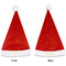Emojis Santa Hat - Front & Back (Personalized)
