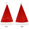 Emojis Santa Hats - Front and Back (Single Print) APPROVAL