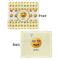 Emojis Security Blanket - Front & Back View