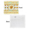 Emojis Security Blanket - Front & White Back View