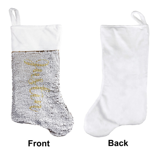 Emojis Sequin Stocking - Approval
