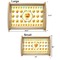 Emojis Serving Tray Wood Sizes