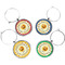 Emojis Wine Charms (Set of 4) (Personalized)