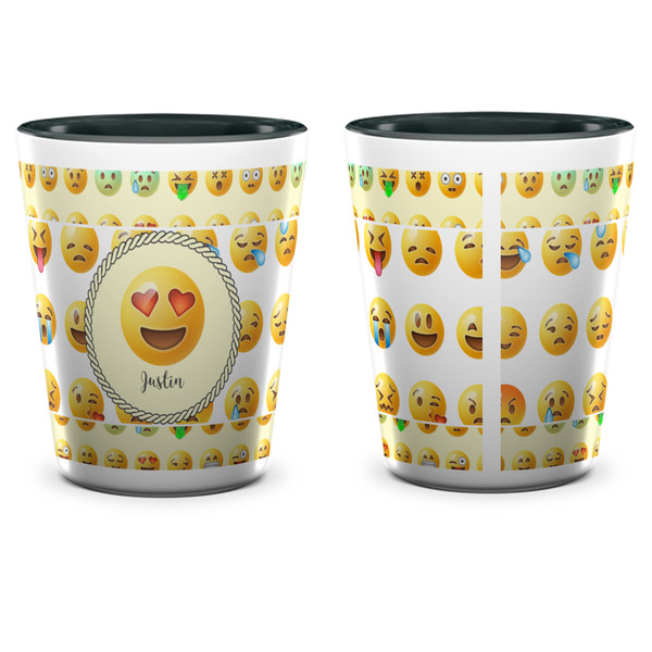 Emojis Shot Glass - Two Tone - APPROVAL