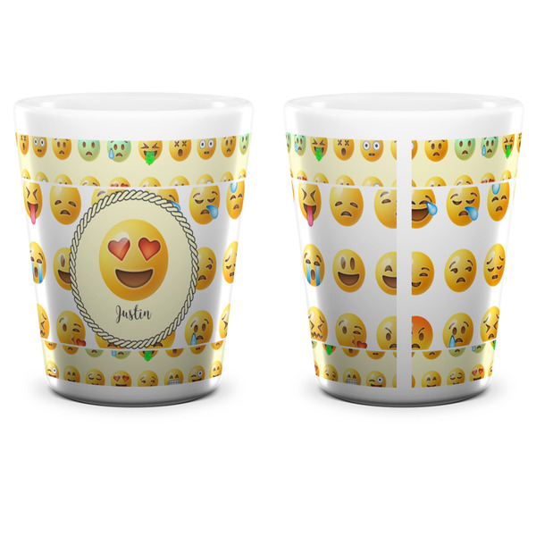 Emojis Shot Glass - White - APPROVAL