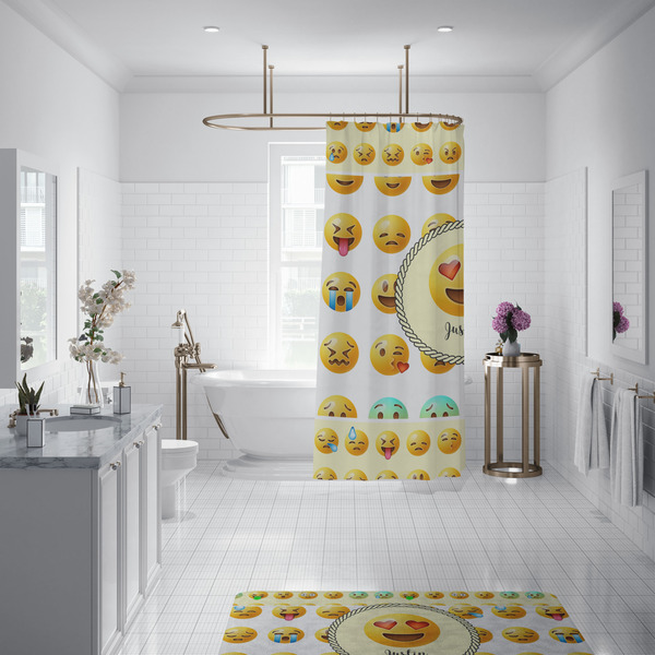 Emojis Shower Curtain - 70"x83"