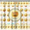 Emojis Shower Curtain (Personalized) (Non-Approval)