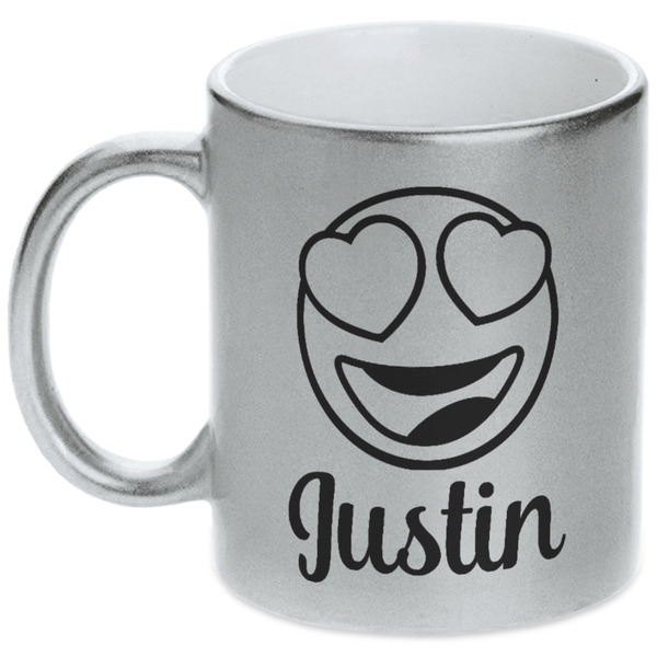 Emojis Silver Mug - Main