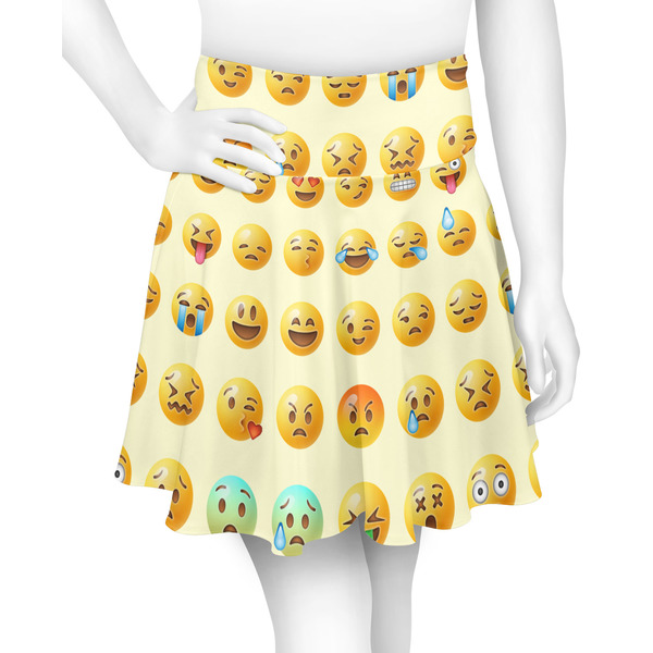 Custom Emojis Skater Skirt - X Small