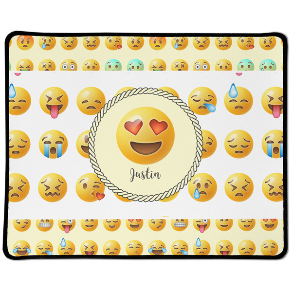 Custom Emojis Large Gaming Mouse Pad - 12.5" x 10" (Personalized)