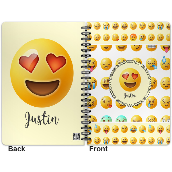 Emojis Spiral Journal 7 x 10 - Apvl