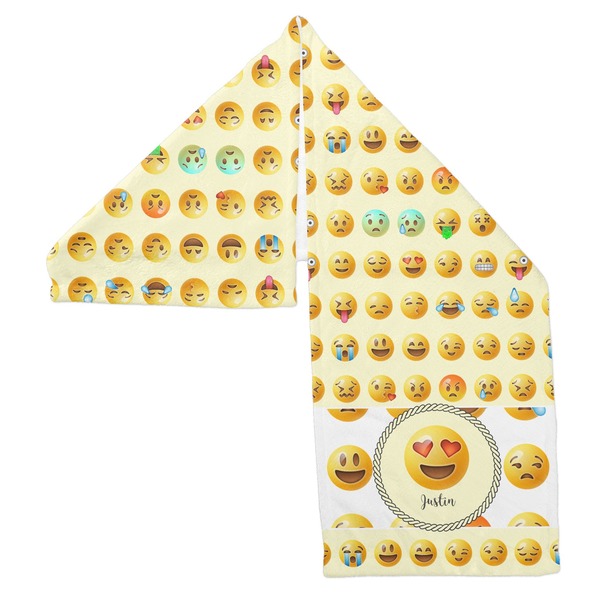 Emojis Sports Towel Folded - Both Sides Showing