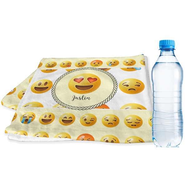 Custom Emojis Sports & Fitness Towel (Personalized)