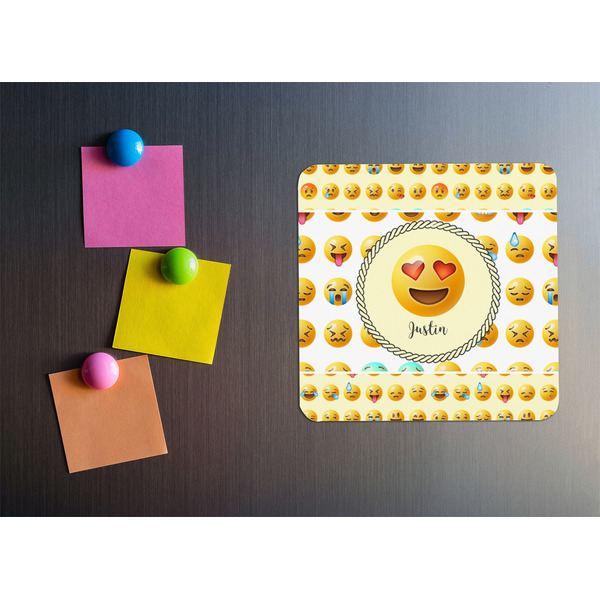 Emojis Square Fridge Magnet - LIFESTYLE