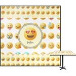 Emojis Square Table Top - 24" (Personalized)