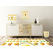 Emojis Square Wall Decal Wooden Desk