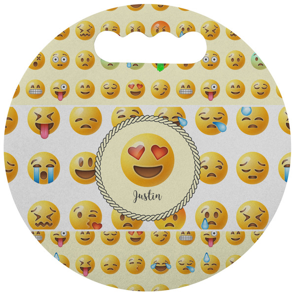 Custom Emojis Stadium Cushion (Round) (Personalized)