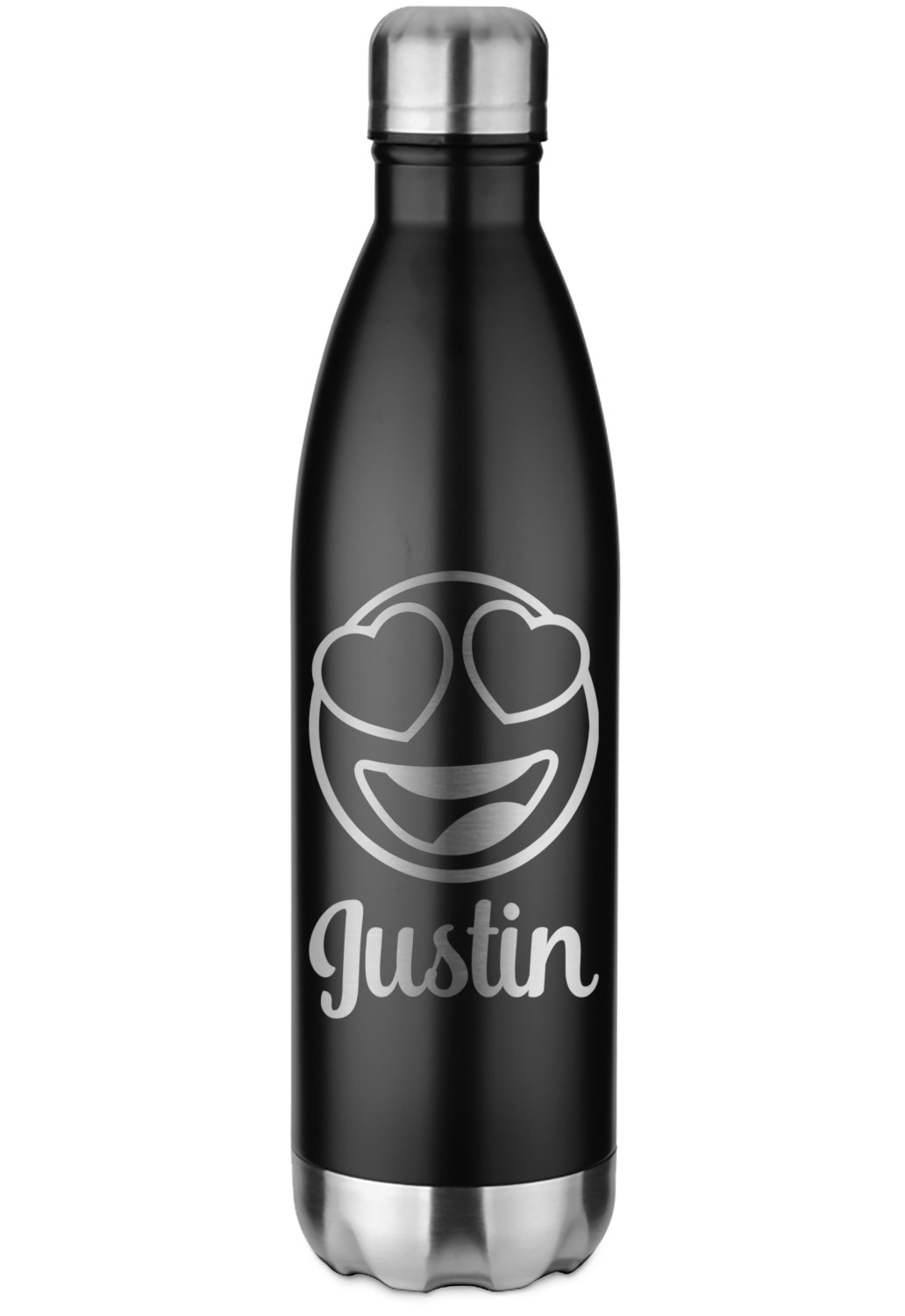 Emojis Water Bottle 26 oz. Stainless Steel Laser Engraved
