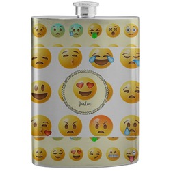 Emojis Stainless Steel Flask (Personalized)