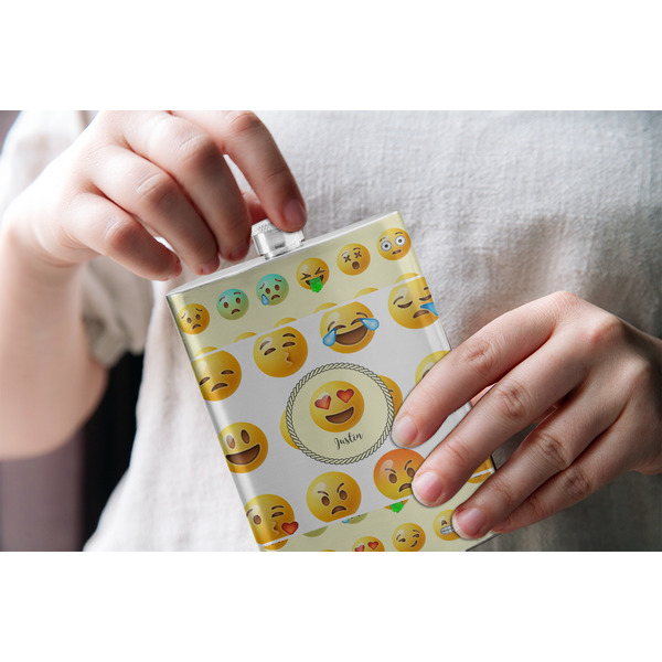 Emojis Stainless Steel Flask - LIFESTYLE 1