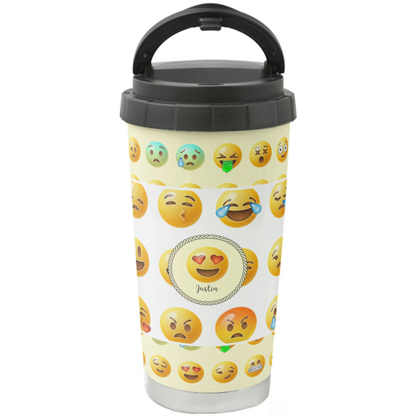 Custom Emojis Stainless Steel Coffee Tumbler (Personalized)