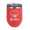 Emojis Stemless Stainless Steel Wine Tumbler - Coral - Single Sided (Personalized)