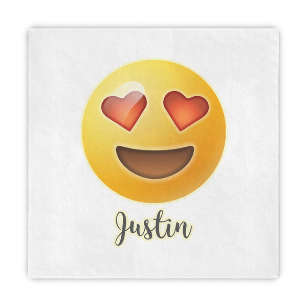 Custom Emojis Standard Decorative Napkins (Personalized)