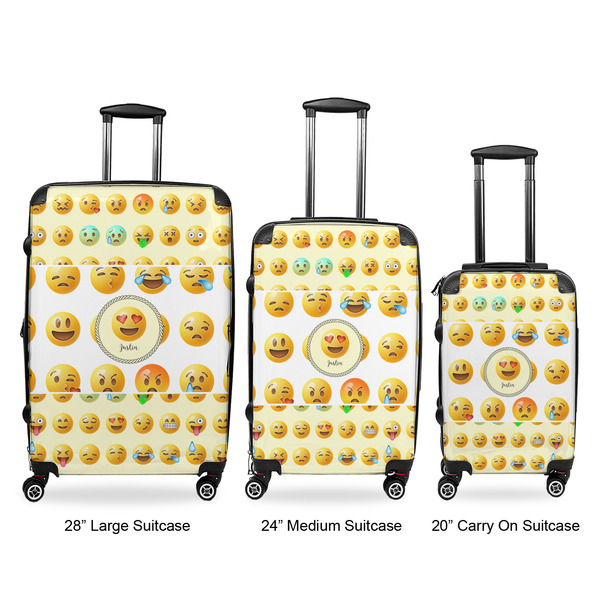 Emojis Suitcase Set 1 - APPROVAL
