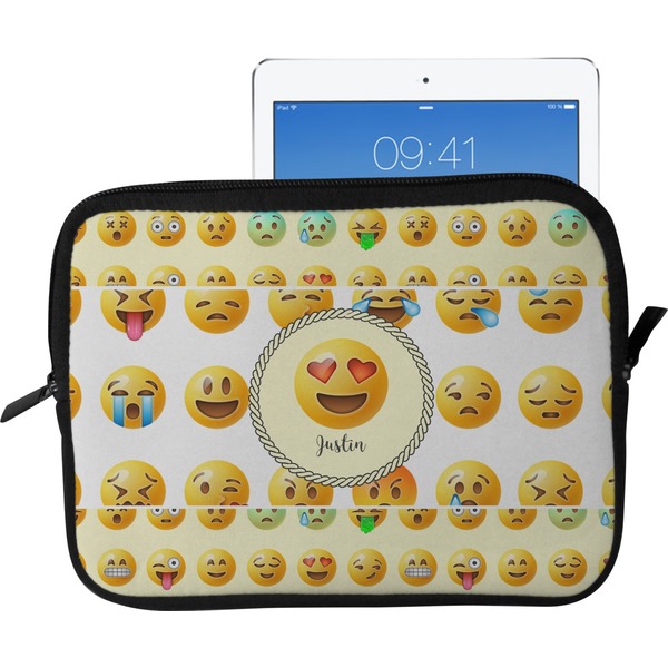 Custom Emojis Tablet Case / Sleeve - Large (Personalized)