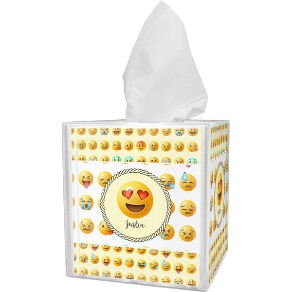 Custom Emojis Tissue Box Cover (Personalized)